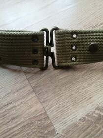 US opasek M36-dírkáč mosaz, khaki (vel. L) - 3