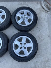 Alu kola 4x108 včetně letních pneu 175/60R14 - 3