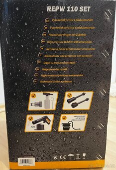 Vapka-Vysokotlaký čistič REPW 110 Riwall - 3