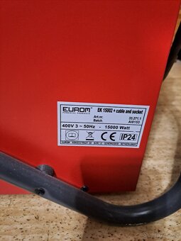 EUROM > Stavební topidlo -- 15 000 wattů - 3