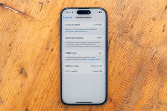 iPhone 15 Pro 128GB Blue Titanium - 3