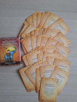 Karty MYŠLENKY HOJNOSTI, MYŠLENKY MOUDROSTI - 3