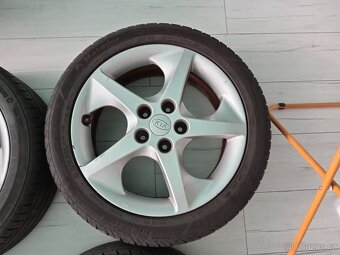 Originál ALU kola Kia Ceed cee'd R17 + letní pneu - 3