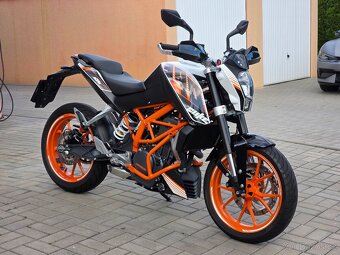 KTM Duke 390, původ ČR, serviska, padací rámy, blastery - 3