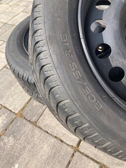 Letní sada Michelin 205/55/16, plechové disky 4x108 - 3