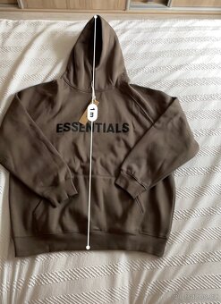 Essentials mikina - M (165-180cm) - hnědá - 3