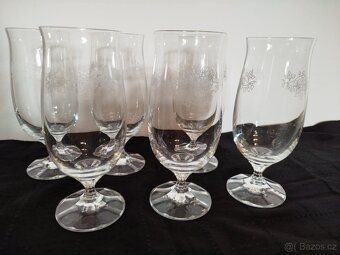6x sklenice na nožičce - 3