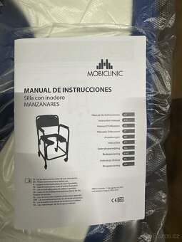 Prodám toaletní křeslo Mobiclinic MANZANARES – nové - 3