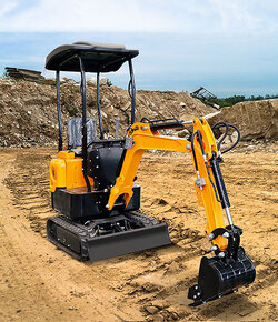 Minibagr Zethos naftový motor Koop 1000kg - 3