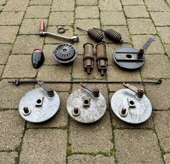 ČZ 125 150 C, Jawa perak, pionýr - díly - 3