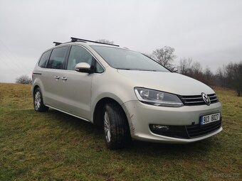 VOLKSWAGEN SHARAN AUTOMAT DSG 2.0TDi DPH 7MÍSTNÉ - 3