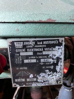 Elektrická stolní vrtačka - 3