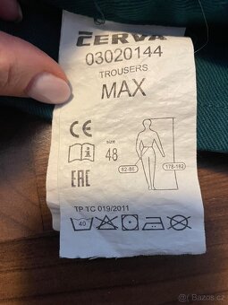 Pracovni odevy komplet bunda kalhoty zn.Červa - 3