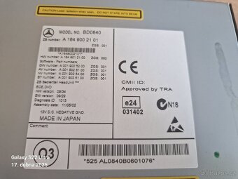 Radio mercedes gl ml - 3