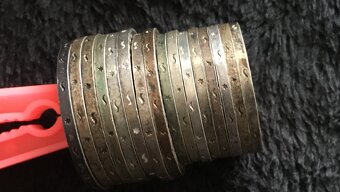 16 kusů stříbrných 50 a 100 Kčs, mince ČSSR Československo - 3