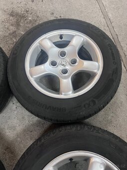 Prodám alu kola Peugeot 4x108 r15 - 3