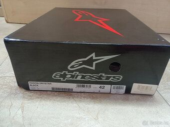 Boty ALPINESTARS RADON Drystar moto, velikost 42, NOVÉ - 3