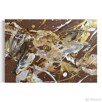 HONEY GOLD obraz - 100 cm x 70 cm - 3