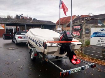 Prodám rychlý sportovní člun plně funkční včetně přívěsu - 3