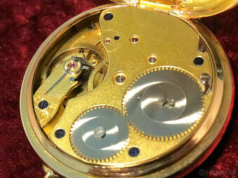 MORITZ GROSSMANN #7596 GLASHÜTTE 14K 585 ZLATÝ TREZOR - 3