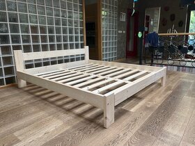 Nová, masivní postel 180 x 200 rošt,zesílený RÁM - 3