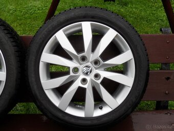 Alu kola Škoda Octavia+ Zimní Pneu 205/55/17 5x112 ET 48 - 3