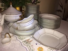 Velký porcelánový servis Gebrüder Benedikt - 3