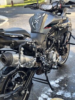 Benelli trk 502 x LeoVince laděný výfuk LED světla Givi - 3