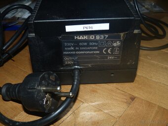 Pájecí stanice originál Hakko 937 + bohaté příslušenství - 3