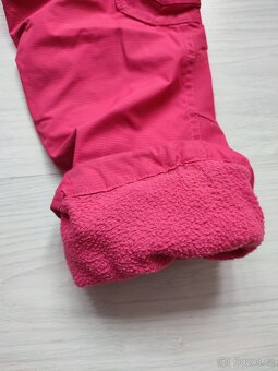 Zateplené kalhoty vel. 116 - 3