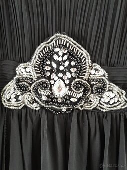 Plesové šaty černé - 3