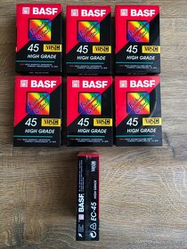 Videokazety VHSC BASF, High Grade, EC45 - 3