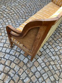 Starožitná Sofa, pravděpodobně styl Biedermeier - 3