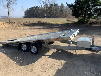 Autopřepravník 4x2m, 2700 kg, sklopný - 3