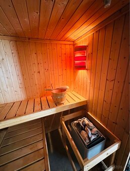 Finska sauna Karibu 2x2m 8kW - 3
