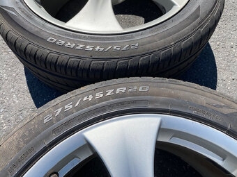 Alu kola 275-45-20R rozteč 5x115 vhodná VW Touareg, Q7... - 3