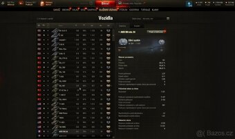 účet World of Tanks - 3