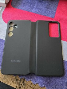 Samsung S24 - flipový originál kryt - 3