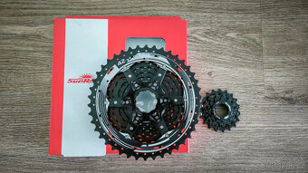 Nová kazeta MTB Gravel Sunrace černá 11sp 11-42z - 3