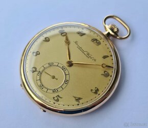 Zlaté kapesní hodinky IWC Schaffhausen 14K
- 3