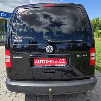 VW CADDY 2,0 TDi LONG 103kW 7 MÍST, 1.MAJ 140.tkm VÝHŘEVY - 3