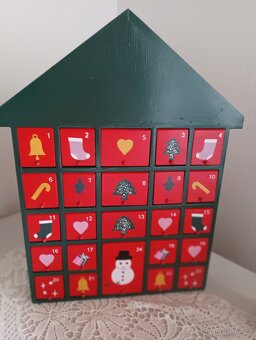 Dřevěné adventní kalendáře - 3