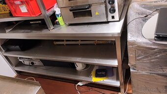 Gastro plynové sporák, chladící stůl, nerezove stůl - 3