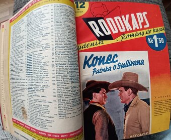 10 x vázaný starý časopis Rodokaps 7. - 3