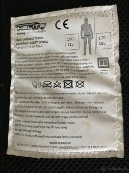 Airbagová vesta Helite L - 3