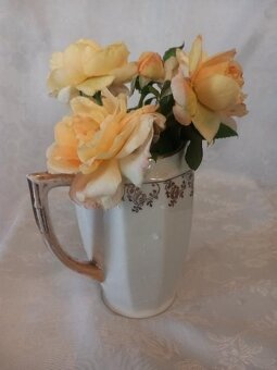 Konvička malovaná zlatem - 3