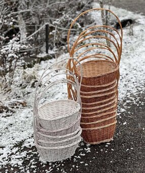 Proutěný košík «Ovál 1» - 3