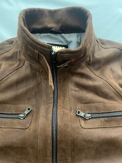 pánská kožená bunda  Rossini, vel. M - 3