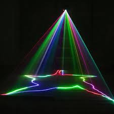 RGB Laser DMX RGB Stage Light 3D Effects - 3