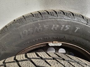 Zimni Pneu 195/65 R15 + disky - 3